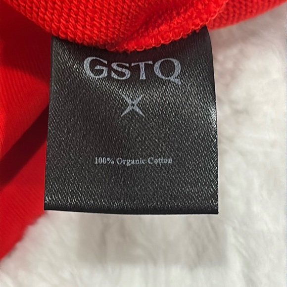 GSTQ Quarter Zip Hoodie White Size Medium. - Picture 16 of 16